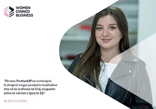 BLETA HAJDINI PËRFITUESJA E GRANTIT START-UP PËRMES PROJEKTIT "WOMEN" KA ARRITUR TE NGRIS KAPACITETET DHE TË LEHTËSOJ PUNËN NË PRODHIM