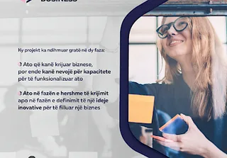 NGRITJA E KAPACITETEVE PËR GRATË NË PRONËSI DHE BASHKËPRONËSI TË BIZNESEVE NË KUADER TË WOB