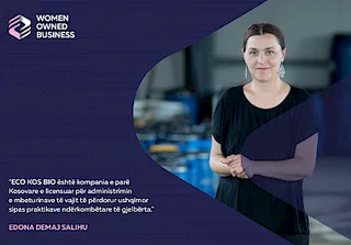 EDONA DEMAJ - SALIHU PRONARE E KOMPANISË ECO KOS L.L.C.