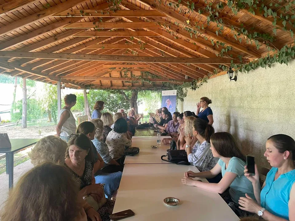 The training cycle for social empowering continues in the village of Shalta as part of the "Together We Build Resilience" project.