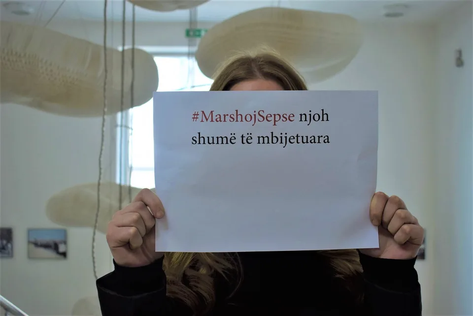 Kosova Women 4 Women (KW4W) si çdo vit, edhe sivjet iu bashkua marshit "Marshojmë S'Festojmë"