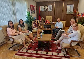 TAKIMI ME PËRFAQËSUES TË KOMUNËS SË HANIT TË ELEZIT DHE KRYESUESËN E KUVENDIT KOMUNAL TË FERIZAJIT