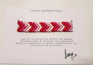 Bashkëpunimi me Mary Katrantzou dhe Women for Wom...
