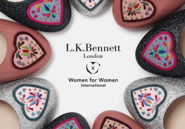 Collaboration with L.K. Bennett and Women for Women International