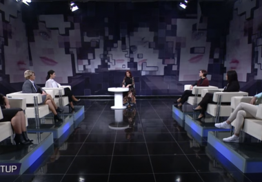 Beneficiaries of the grant "Start-Up" from the WOMEN project in the show "Start Up" on TV21