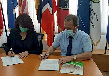 In the framework of the I-See project, KW4W signed a Memorandum of Understanding with the Municipality of Obiliq for cooperation