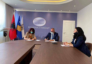 Within the I-See project, KW4W signed a Memorandum of Understanding with the Municipality of Ferizaj for cooperation