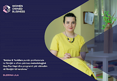 BLERINA LILA ËSHTË PËRFITUESE E GRANTIT START-UP PËRMES PROJEKTIT “MUNDËSITË E GRAVE NË TREG, EKONOMI DHE RRJETËZIM” WOMEN