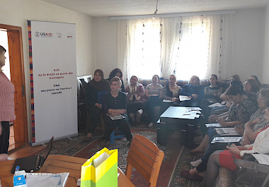 INFORMATION SESSION/TRAINING WITH WOMEN IN THE VILLAGE OF LUBISHTE (VITI) ON WOMEN’S PROPERTY AND INHERITANCE RIGHTS