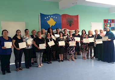 CEREMONIA E DIPLOMIMIT TE GRAVE NË PROGRAMIN E KW4W NË FSHATIN KOLIQ