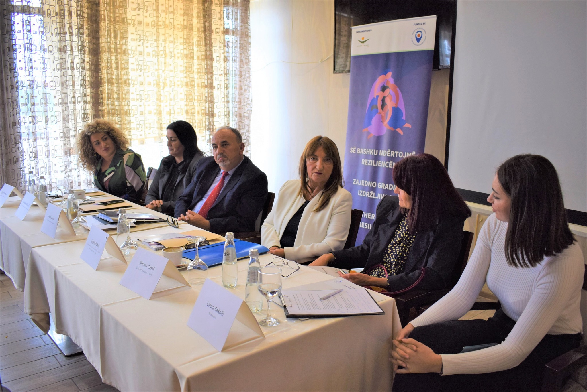 Informative discussion on the existing mechanisms against gender-based violence with women from the municipality of Lipjan