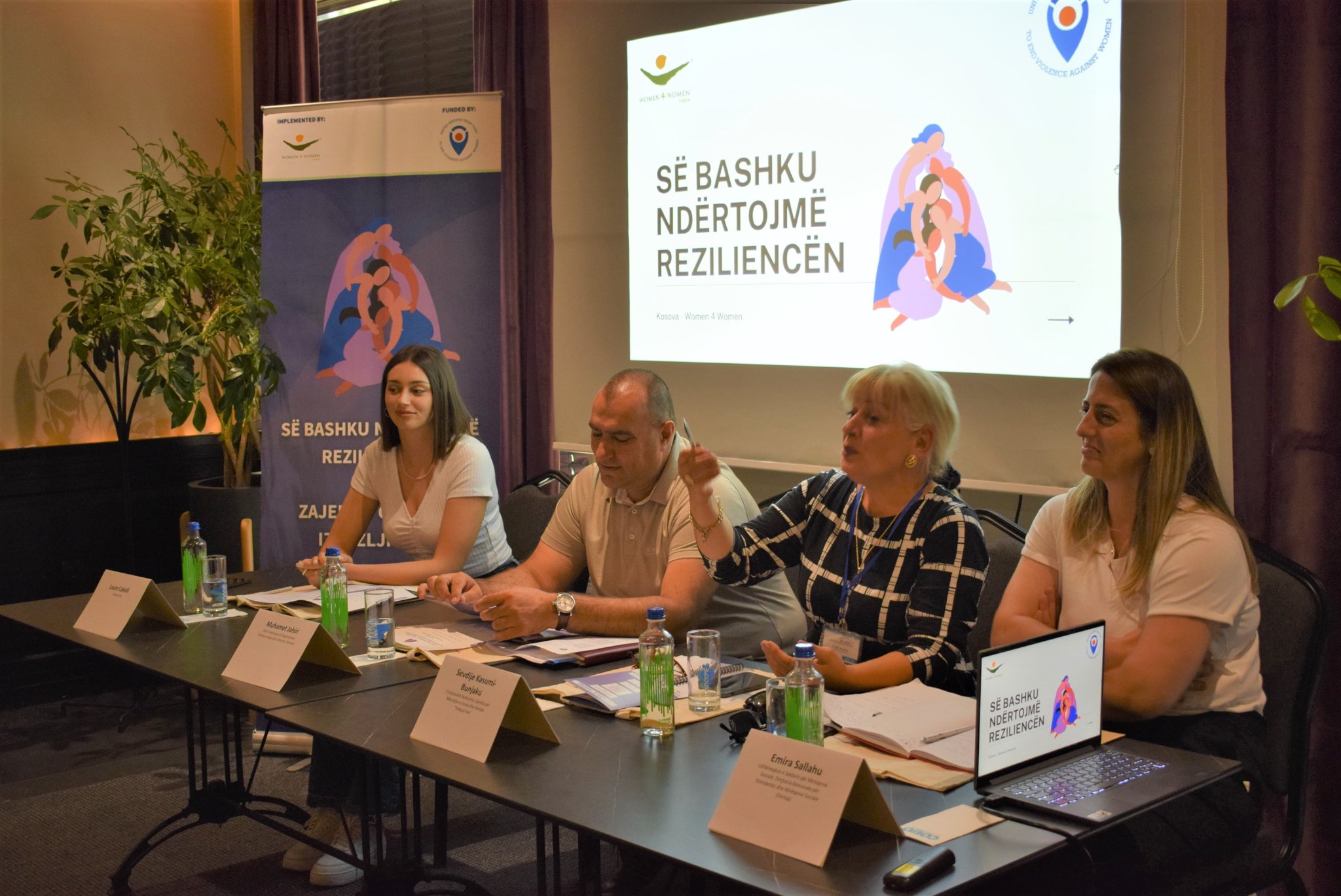 Informative discussion on the existing mechanisms against gender-based violence with women from the municipality of Ferizaj