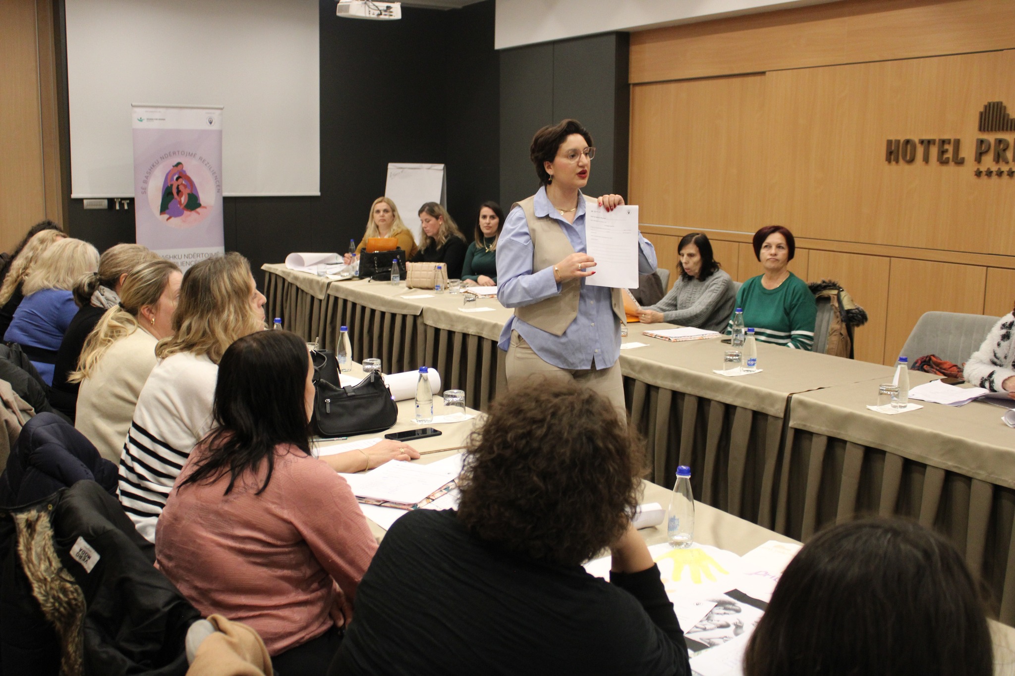 Kundër Dhunës, Për Barazi: 26 Gra të Trajnuara si Agjente Ndryshimi në Kuadër të Projektit ‘Together Building Resilience